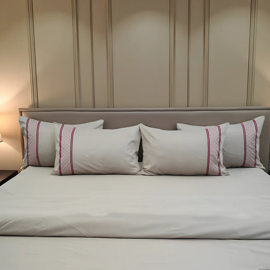 Unicorn Desert Dream (400TC) - 100% Cotton King-Size Bedsheet + 2 Pillow Covers