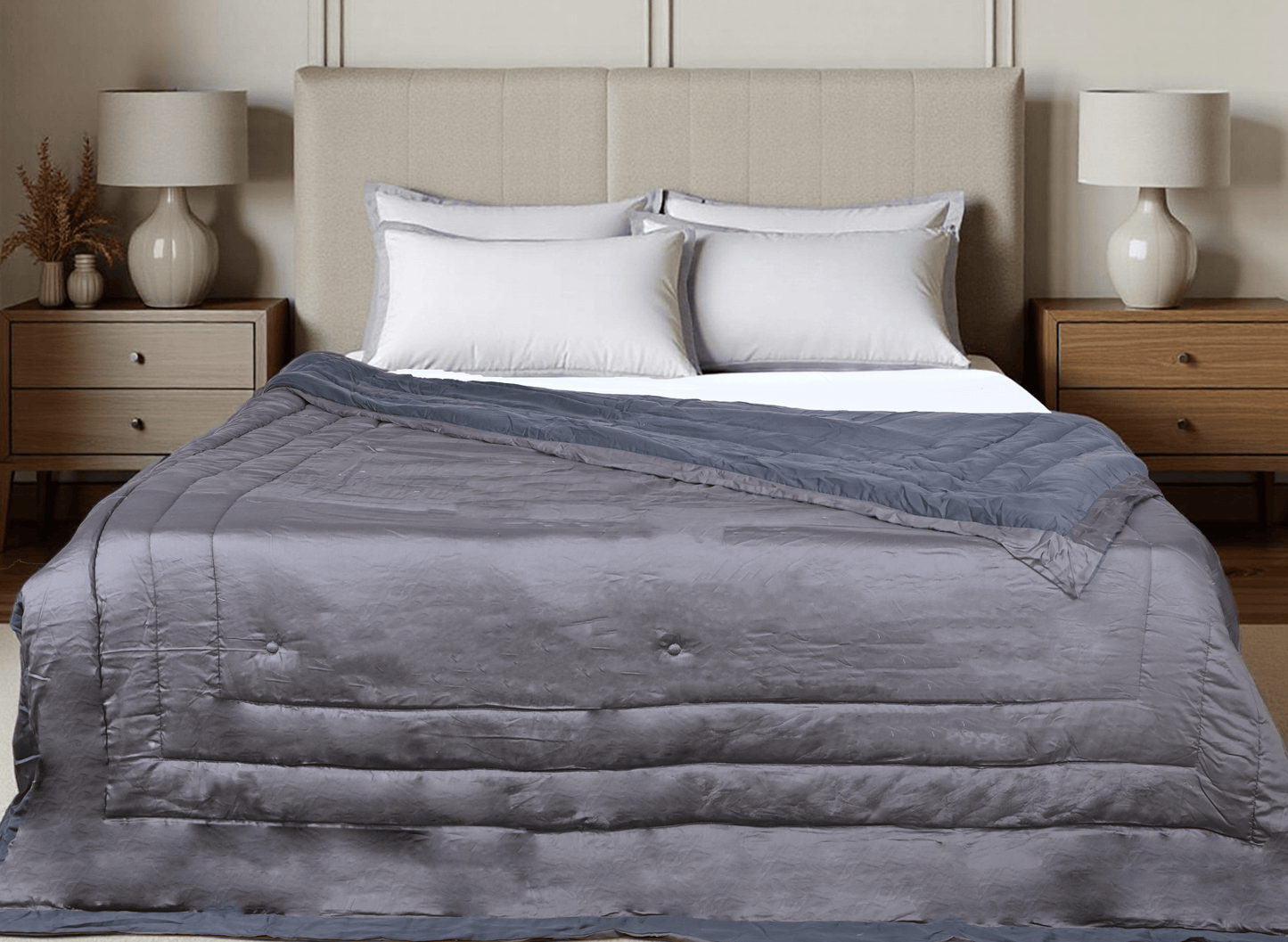 NEON Tangled Free King-Size Comforter (300TC) - 100% Tencel Fabric Urban Nivasa