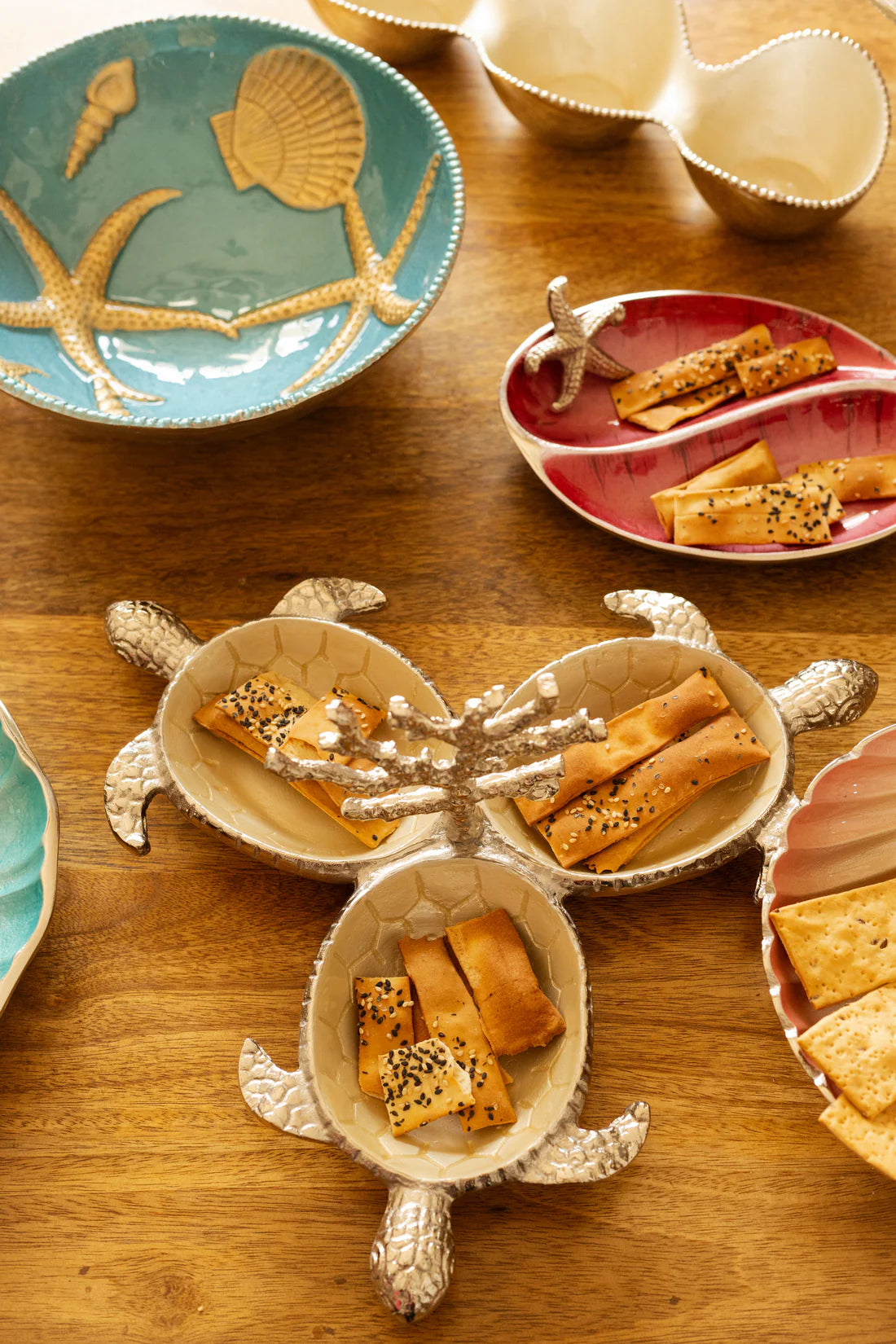 Aluminium - 3 Section Turtle Condiment Server (UHD)