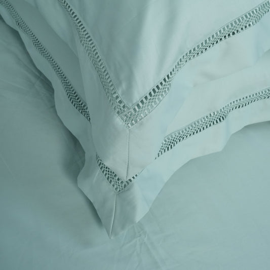 WAVS Bedsheet (300TC SATIN) - 100% Cotton King-Size Bedsheet + 2 Pillow Covers Urban Nivasa