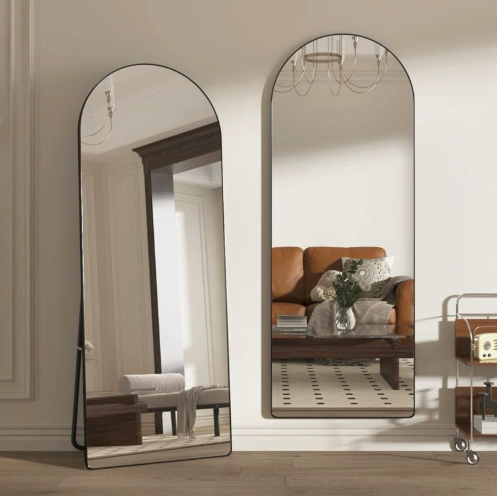 Modern Full-Length Arched Mirror (Explosion-Proof) (LL)