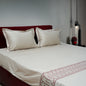Art Lacey Legacy (400 TC) - 100% Cotton King-Size Bedsheet + 2 Pillow Covers