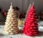 Grand Sculptural Christmas Tree Candle (CC)