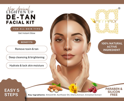 Mirramor Lighten Up De-Tan Facial Kit