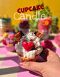 Cupcake Candle - Heart & Chocolate Delight (P&W)