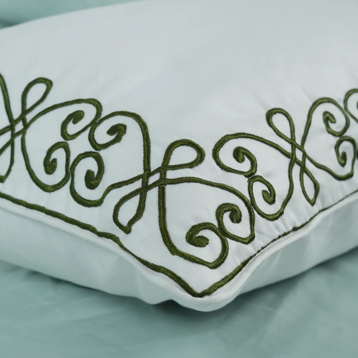 Junoon John Snow Junoon Light Pink (400 TC) - 100% Cotton King-Size Bedsheet + 2 Pillow Covers