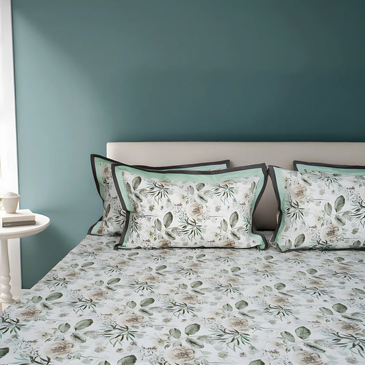 Lavish Nature Lash 100% Cotton King-Size Bedsheet + 2 Pillow Covers