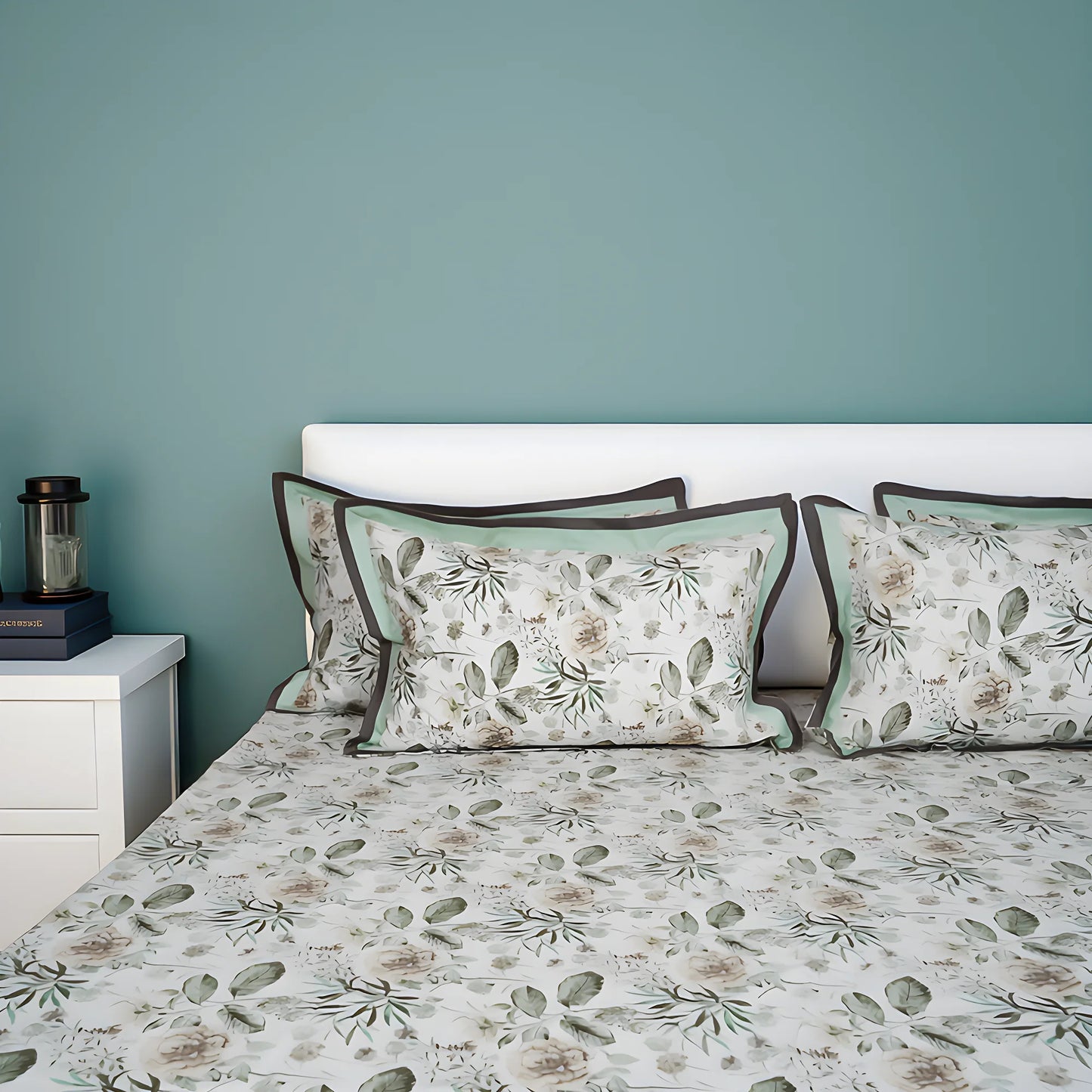 Lavish Nature Lash 100% Cotton King-Size Bedsheet + 2 Pillow Covers