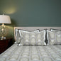 Lavish Stanny 100% Cotton King-Size Bedsheet + 2 Pillow Covers