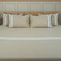 Viviz Light Brown (600 TC) - 100% Cotton King-Size Bedsheet + 2 Pillow Covers