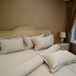Luxor Caramel Comfort (300 TC) - 100% Cotton King-Size Bedsheet + 2 Pillow Covers