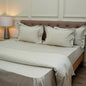 Luxor Soft Haven (300 TC) - 100% Cotton King-Size Bedsheet + 2 Pillow Covers