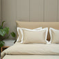 Moon Sandstone Shade (400TC) - 100% Cotton King-Size Bedsheet + 2 Pillow Covers