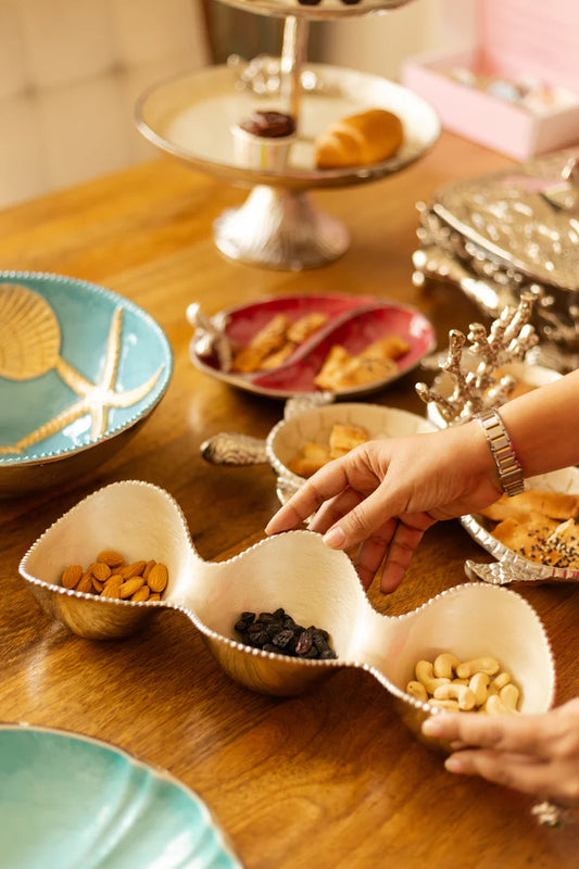 Aluminium - Mother of Pearl Condiment Server (UHD)