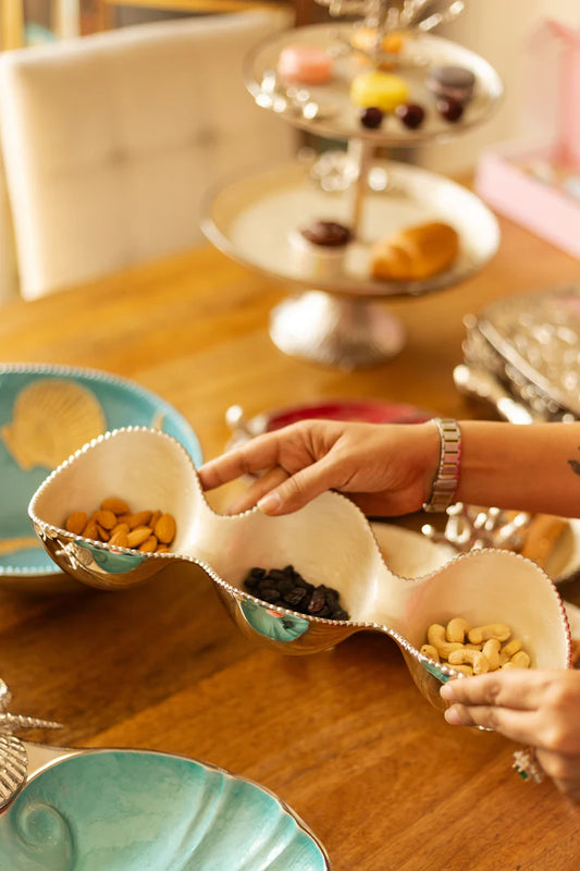 Aluminium - Mother of Pearl Condiment Server (UHD)
