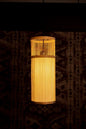 Tall Cylindrical Bamboo Lamp Shade D60cm x H18cm (D)