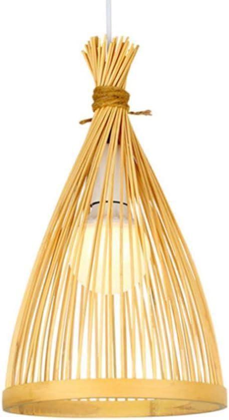 Handwoven Bamboo Cone Lamp Shade D30cm x H45cm (D)