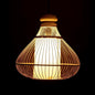 Artisanal Gourd-Shaped Bamboo Lamp Shade D40cm x H40cm (D)