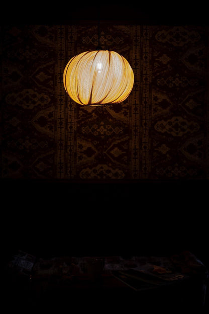 Contemporary Tapered Bamboo Lamp Shade D40cm x H28cm (D)