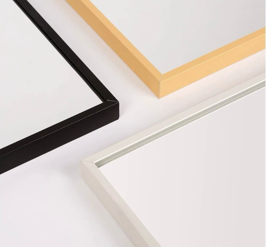 Sleek Full-Length Mirror with Sharp Corners - Standing/Hanging (LL)