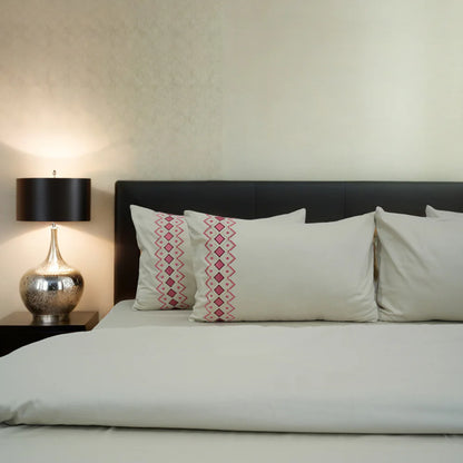 Unicorn Creamy Comfort (400TC) - 100% Cotton King-Size Bedsheet + 2 Pillow Covers