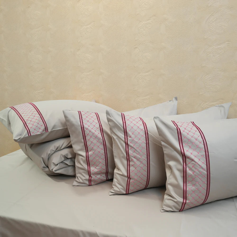 Unicorn Desert Dream (400TC) - 100% Cotton King-Size Bedsheet + 2 Pillow Covers