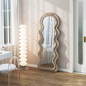 Regal Full-Length Wave Mirror with Arched Top (LL)