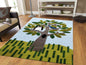 Owl Rug (White & Green) - BR