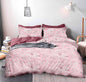 Feel Elegant Floral Blush Queen Bedsheet Set - 120 GSM Glace Cotton Bedsheet + 2 Pillow Covers Urban Nivasa
